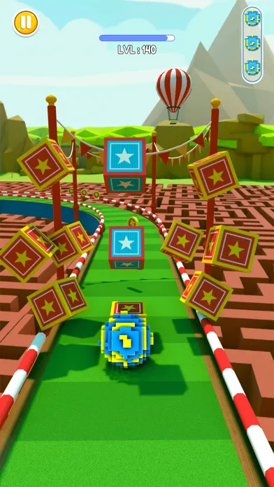 Ảnh chụp màn hình của Circus Balls - 3D Ball Games