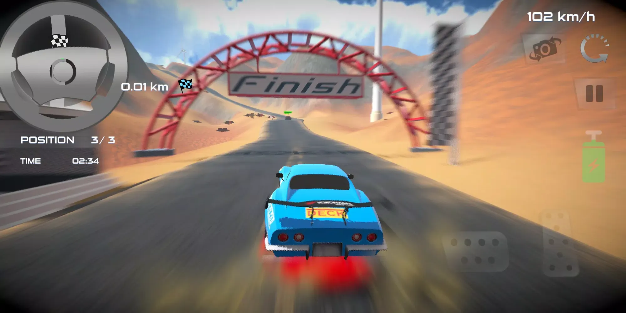 Rally Car : Extreme Fury Race Screenshots