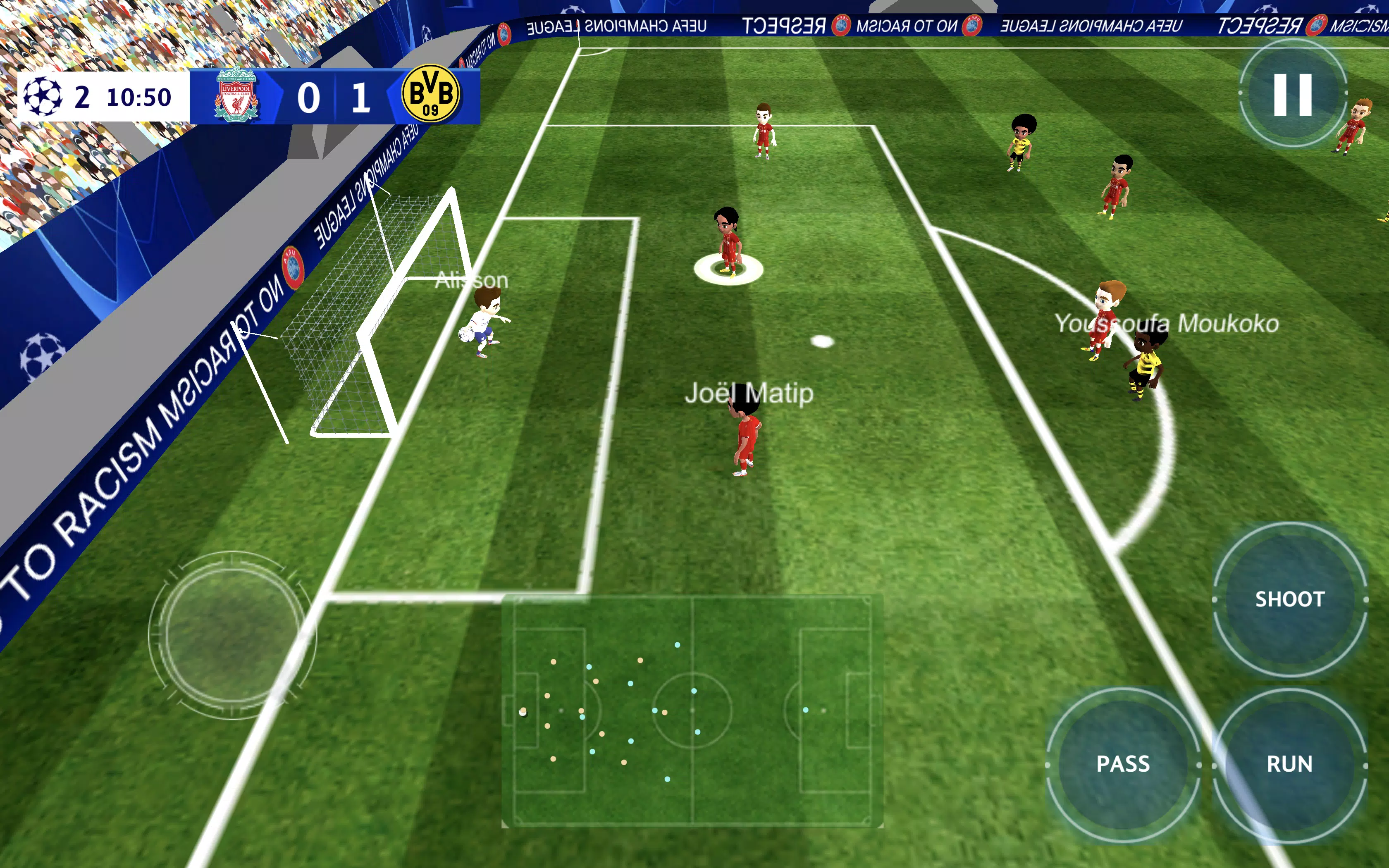 Champions League - UEFA Game Screenshots