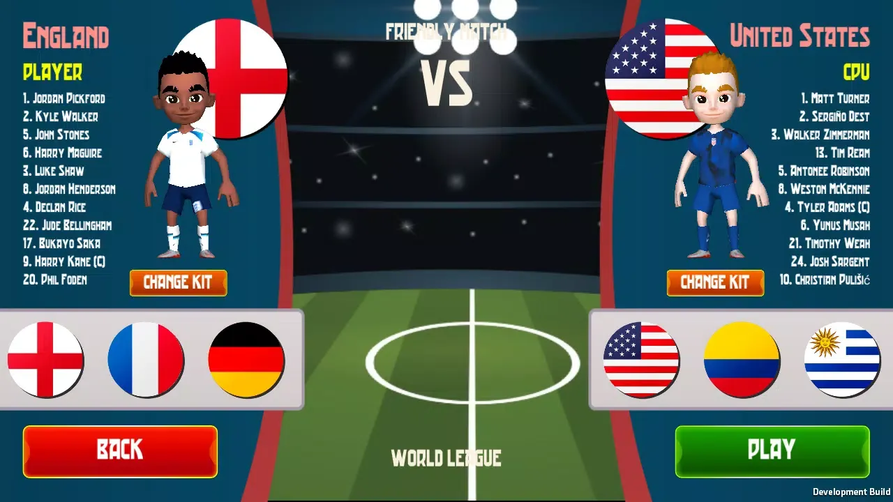 World Cup Game Soccer Screenshots