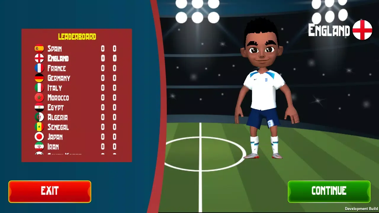 World Cup Game Soccer Screenshots