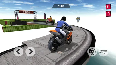 Ảnh chụp màn hình của Super Hero Bike Stunts