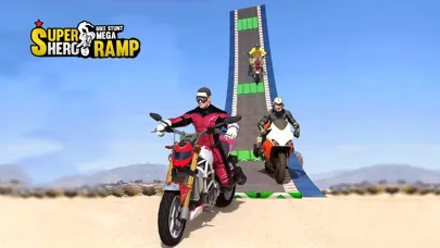 Ảnh chụp màn hình của Super Hero Bike Stunts