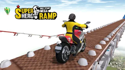 Ảnh chụp màn hình của Super Hero Bike Stunts