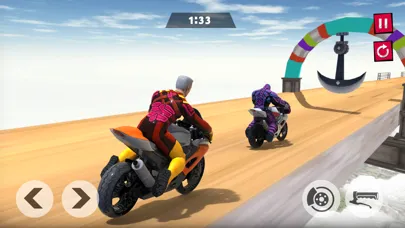 Ảnh chụp màn hình của Super Hero Bike Stunts