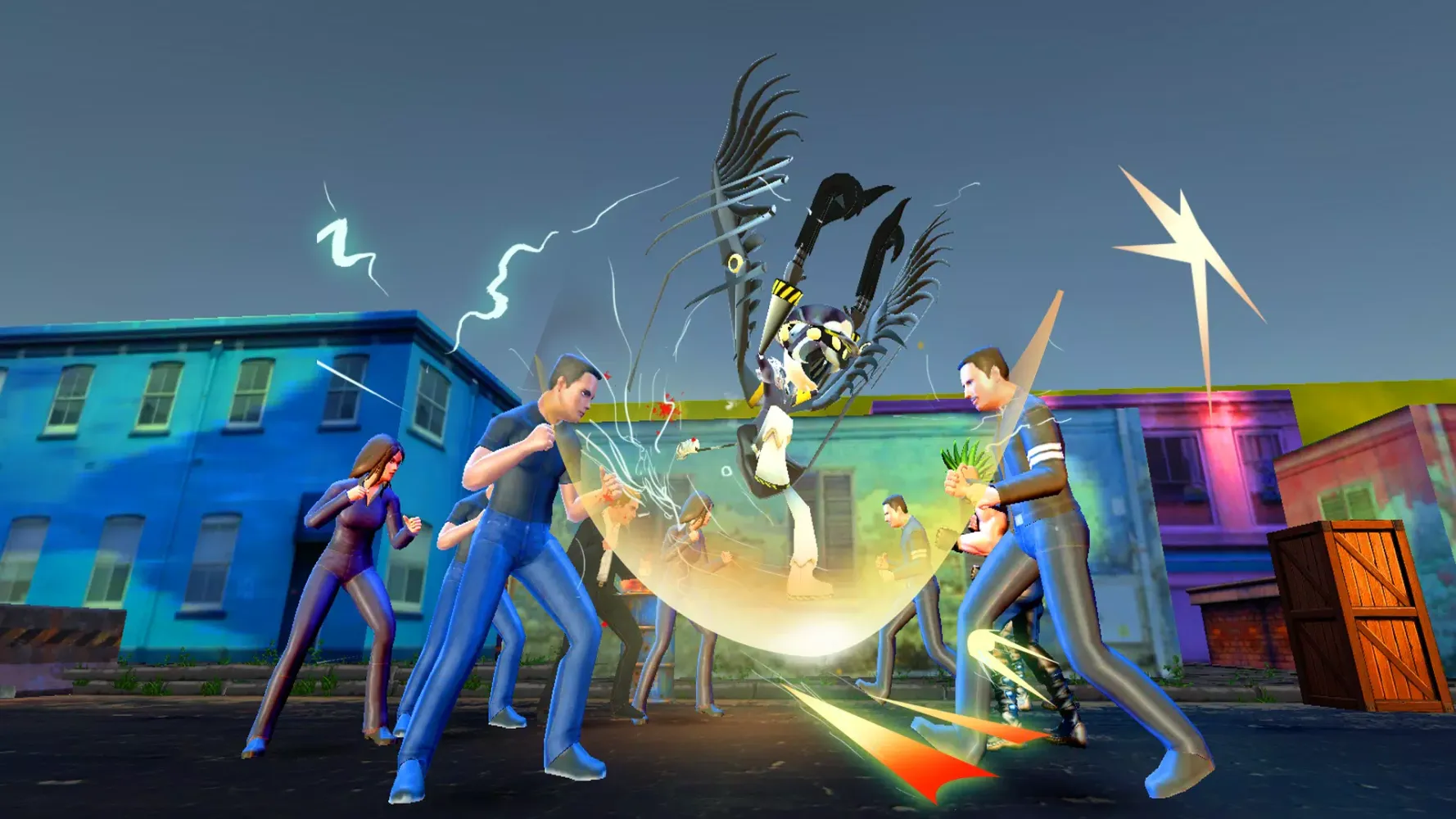 Murder Drones Fight Game 3D应用截图