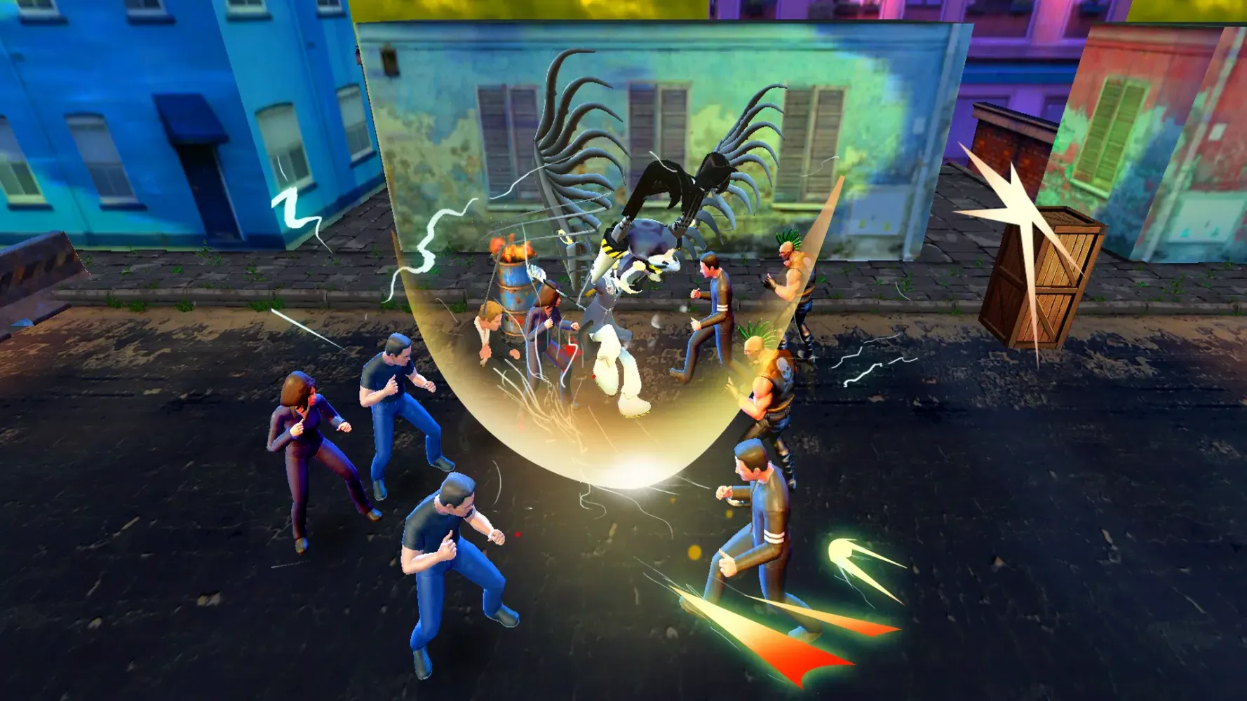 Murder Drones Fight Game 3D应用截图