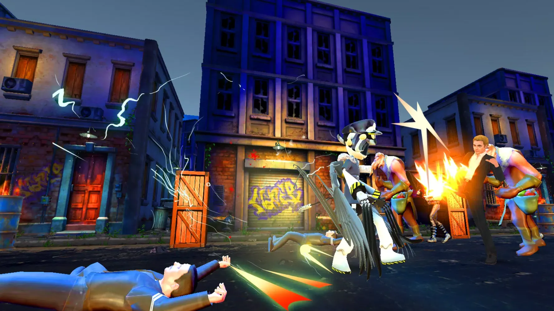 Murder Drones Fight Game 3D应用截图