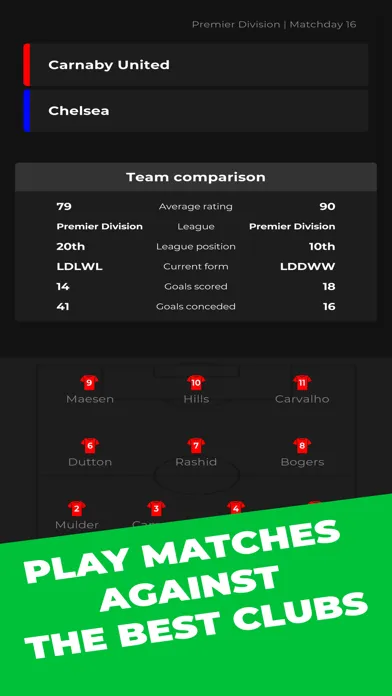 Club Boss - Football Game Screenshots
