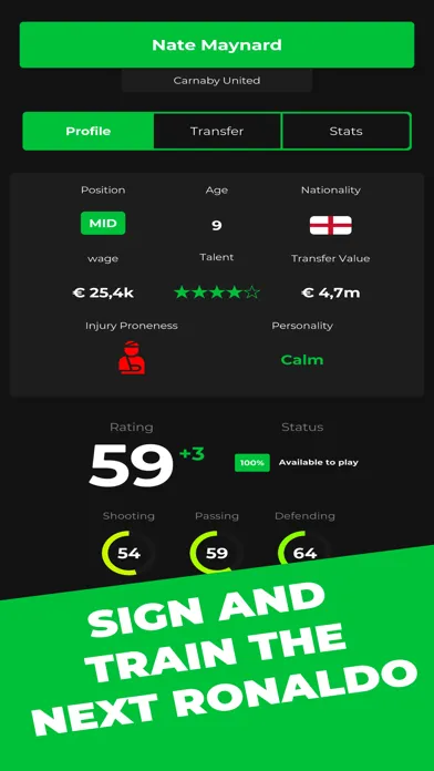 Club Boss - Football Game Screenshots