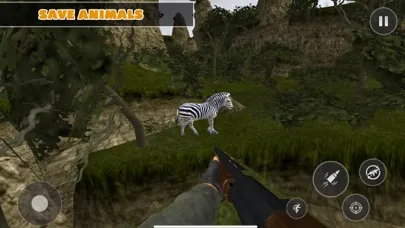 Capturas de tela do Safari wild animal hunter game