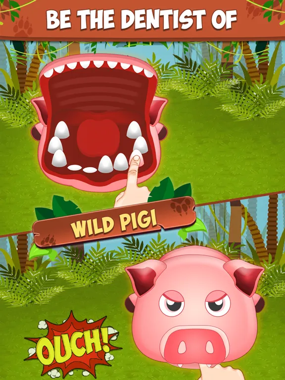 Crocodile Dentist Luck Game iPad  سکرین شاٹس
