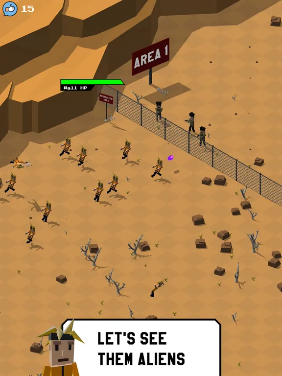 Storm Area 51 Raid iPad  스크린샷