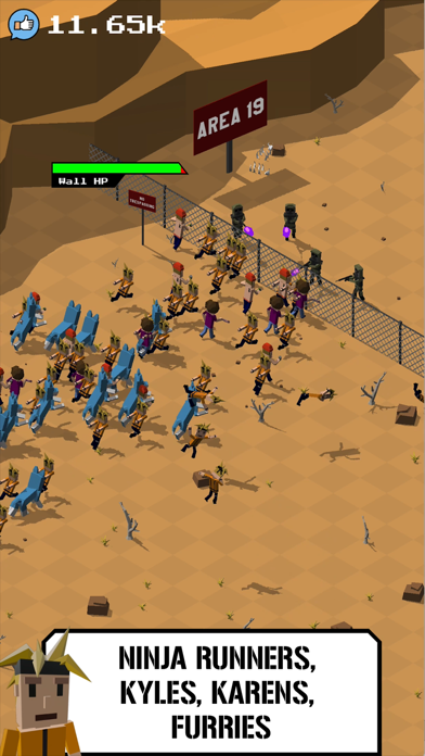 Tangkapan layar Storm Area 51 Raid
