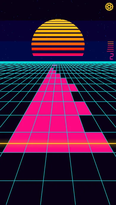 Capturas de tela do Retrowave