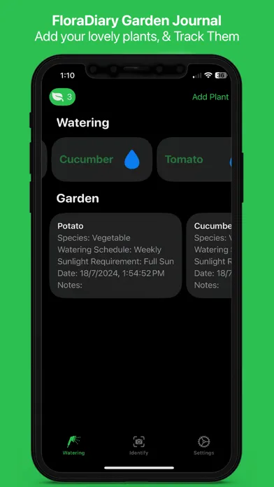 FloraDiary: Garden Journal سکرین شاٹس