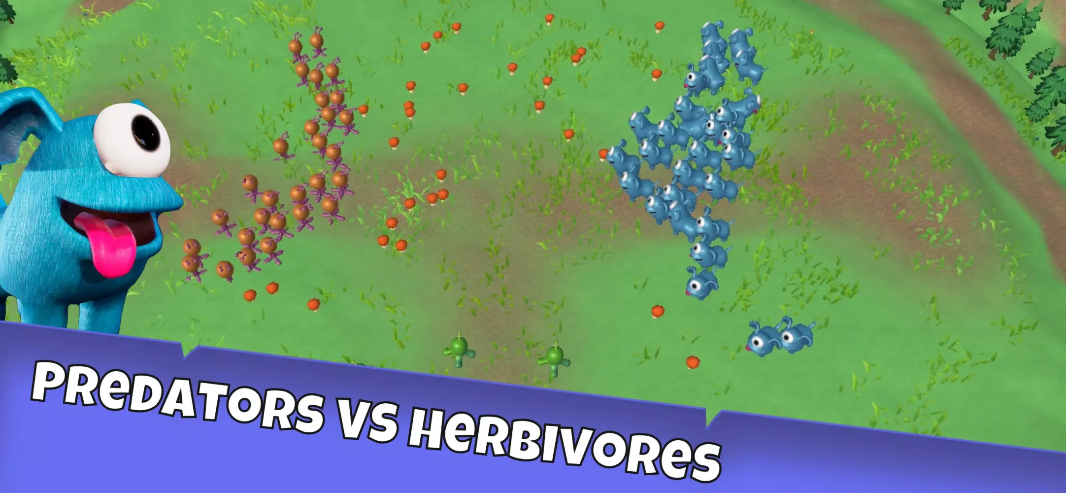 Ảnh chụp màn hình của Species Evolution Simulator