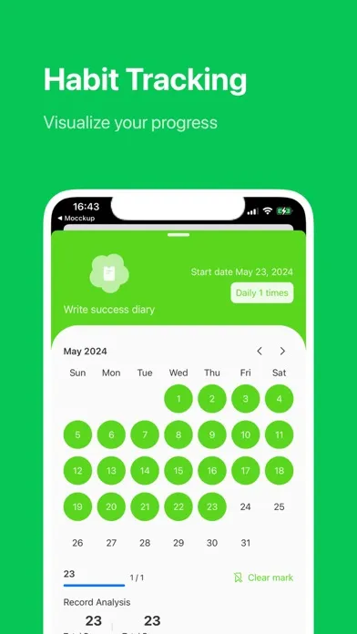 Habitpy - Habit Tracker Screenshots