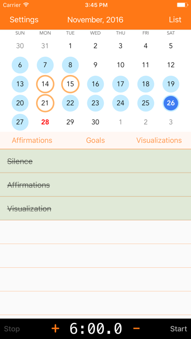 Miracle List Free - Morning routine tracker سکرین شاٹس