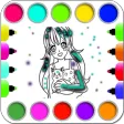 Learning Coloring with Princesses