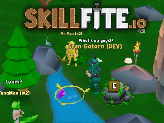 Capturas de pantalla de SkillFite.io - The Simple MMO iPad 