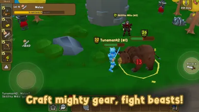Capturas de pantalla de SkillFite.io - The Simple MMO