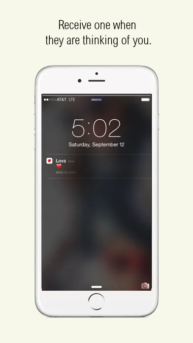 Capturas de tela do LovZ: an app for lovers