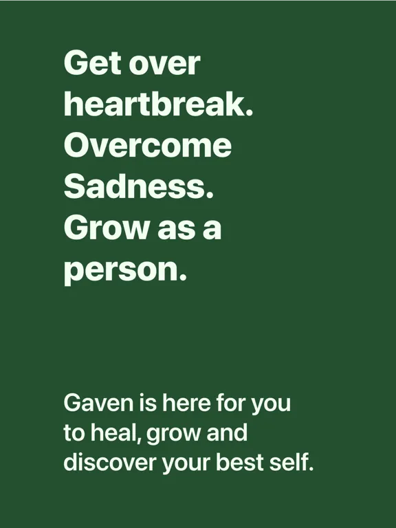 Ảnh chụp màn hình của Gaven - Wellness & Life Advice iPad 