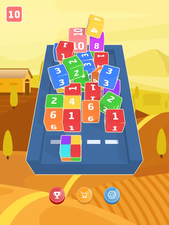 Push Cube Master 3D Chain Cube iPad Screenshots