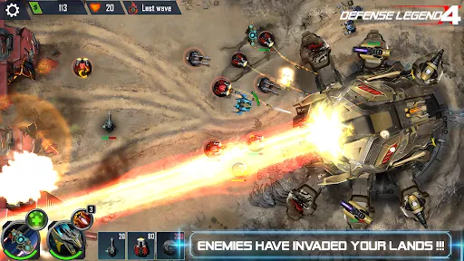 Defense Legend 4: Sci-Fi TD Ekran Görüntüleri