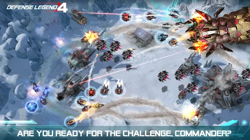 Defense Legend 4: Sci-Fi TD Ekran Görüntüleri