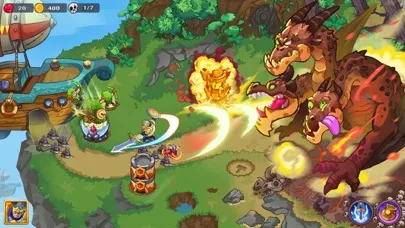 Captures d'écran de King Of Defense 2: Epic TD