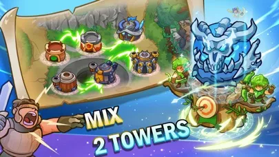 Captures d'écran de King Of Defense 2: Epic TD