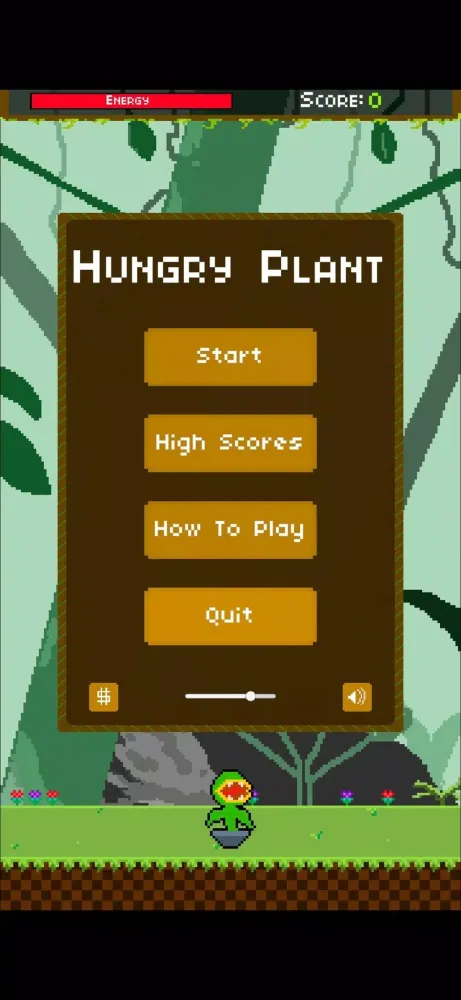 ภาพหน้าจอของ Hungry Plant