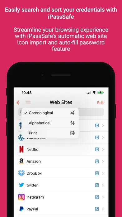 Password Manager iPassSafe Screenshots