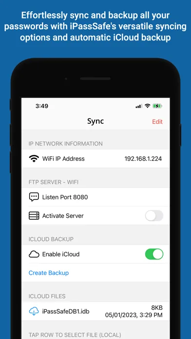 Password Manager iPassSafe .應用截圖