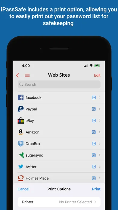 Password Manager iPassSafe .應用截圖