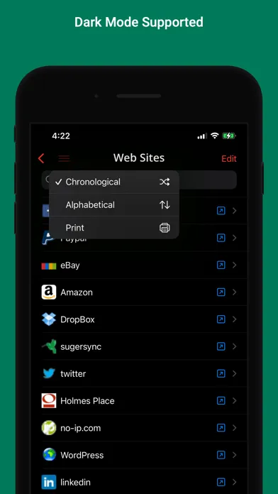 Password Manager iPassSafe .應用截圖