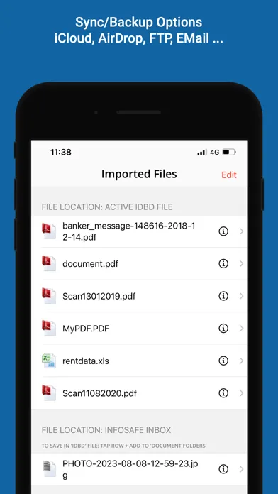 InfoSafe 스크린샷