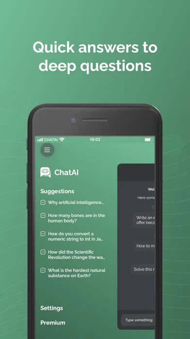 Captures d'écran de Chat AI Writing BOT GeniusMind