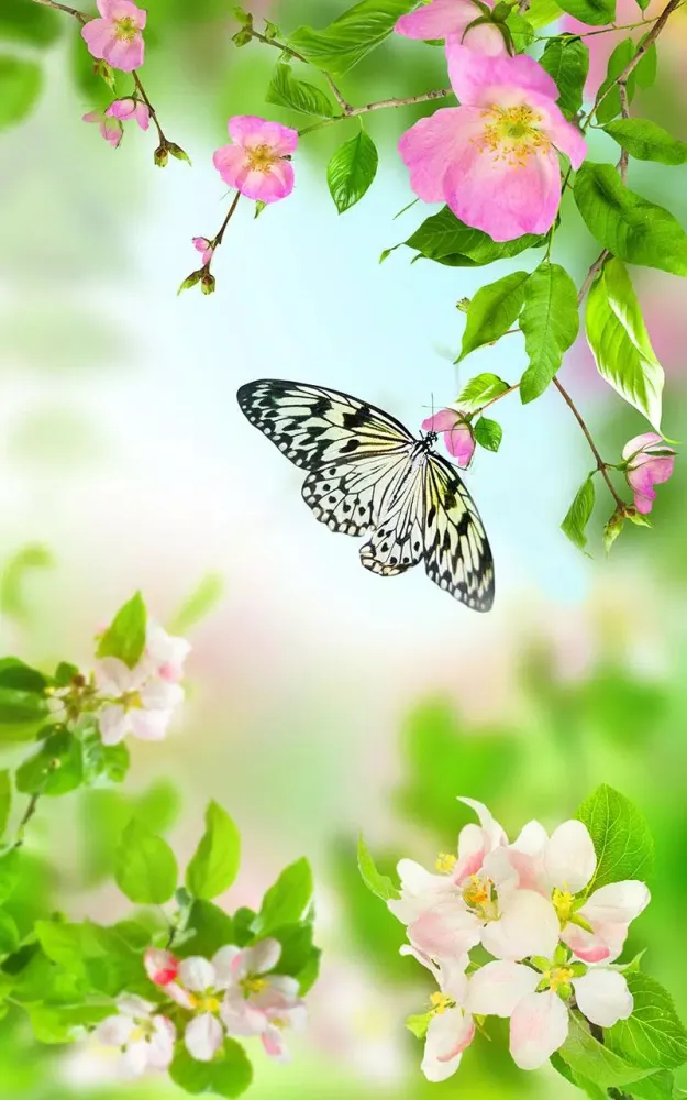 Screenshot di Gentle Flowers Live Wallpaper