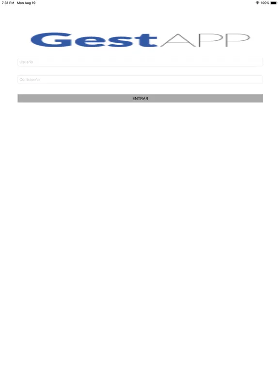 GestAPP Trabajadores iPad  Screenshots