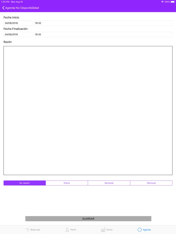 GestAPP Trabajadores iPad  Screenshots
