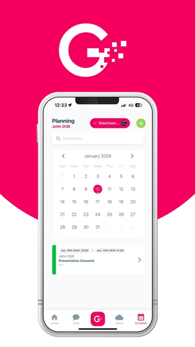 Geswork سکرین شاٹس