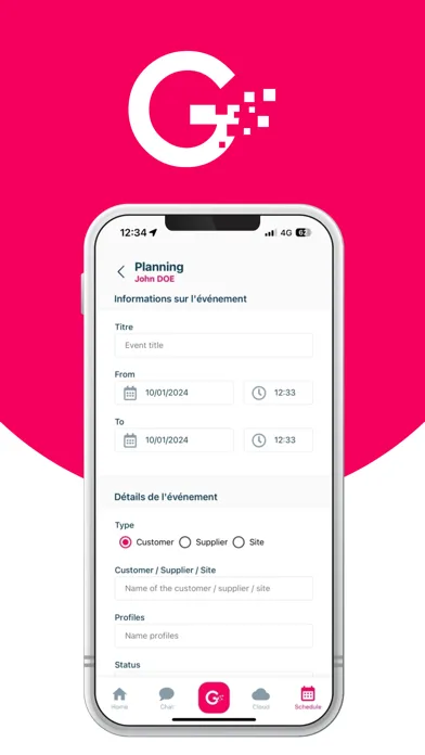 Geswork سکرین شاٹس