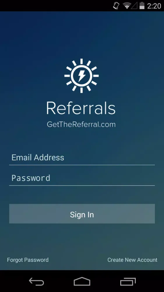 Tangkapan skrin GetTheReferrals.com