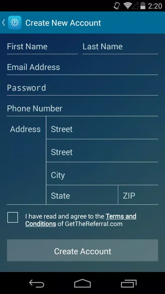 Tangkapan skrin GetTheReferrals.com