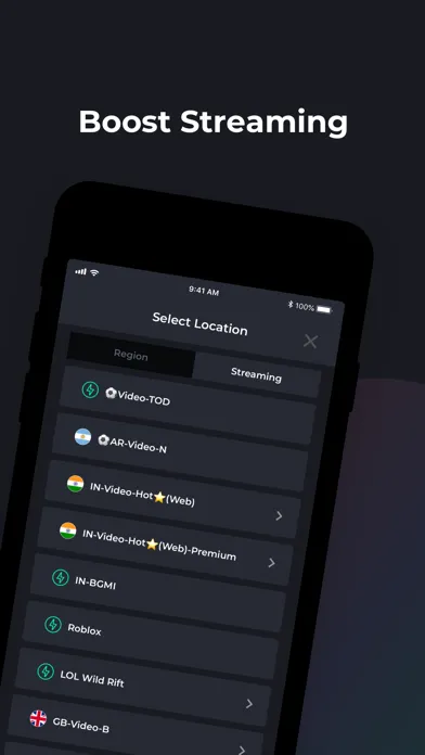 Screenshot di GhostGuard - BEST VPN PROXY