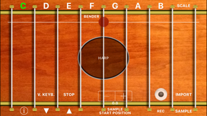 Tangkapan skrin harpSampler
