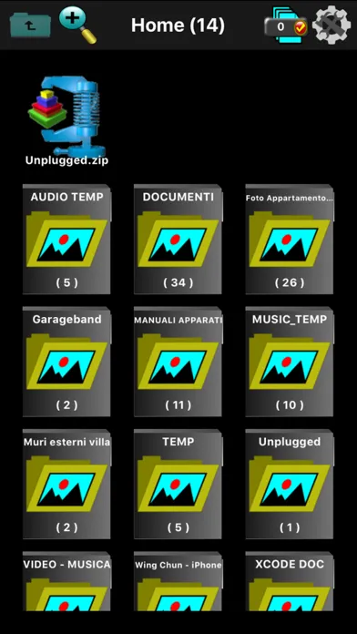 Скриншоты iFolders Safe